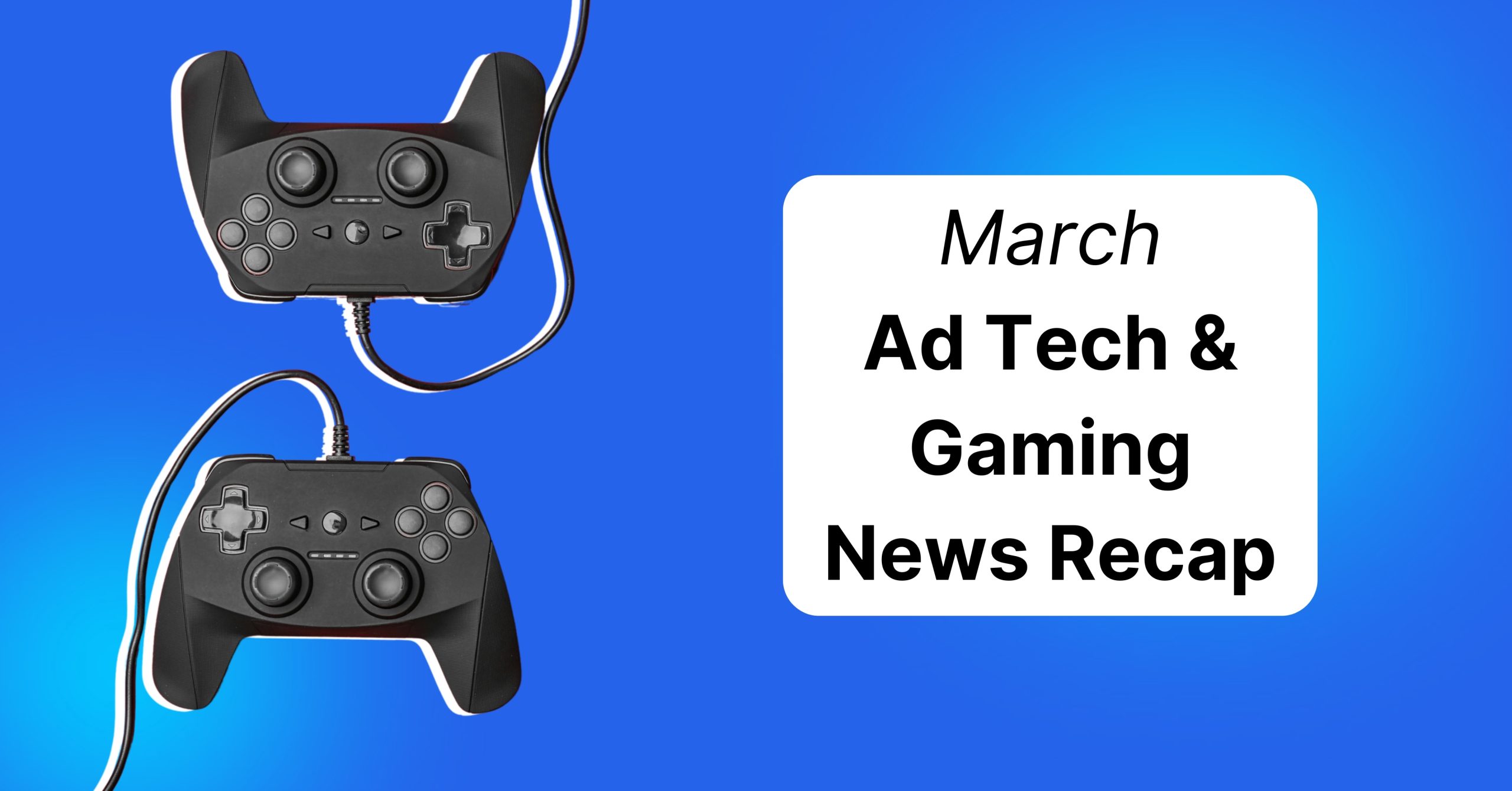 October Gaming and Adtech News Recap 2024, Cover photo with handheld consoles